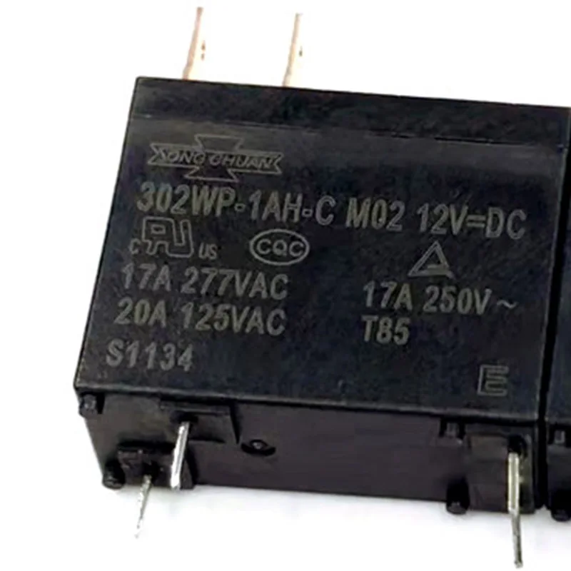 Реле 302WP-1AH-C M02 12 В постоянного тока, 4 контакта для микроволновой печи, реле 302WP-1AH-C M02, 10 шт.