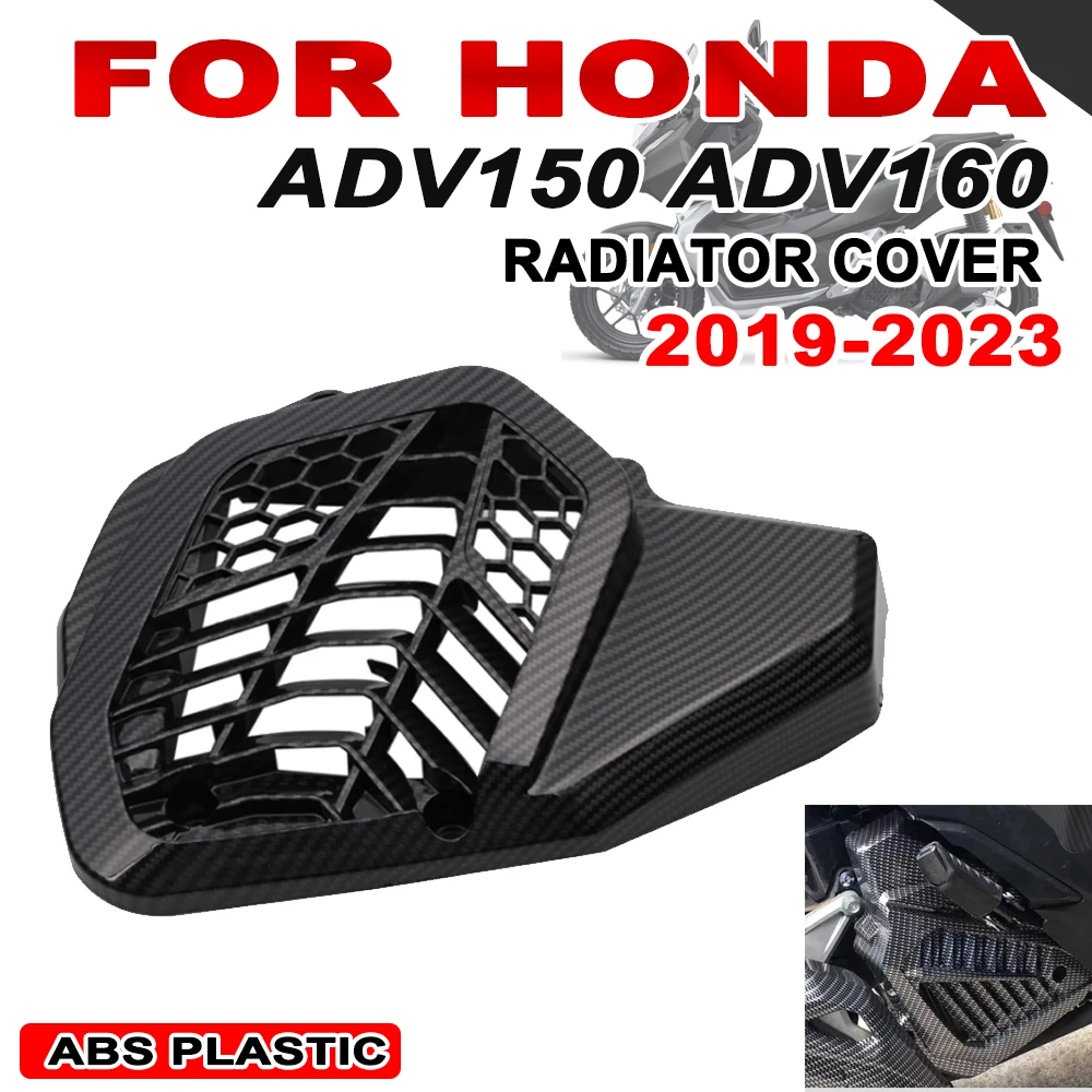 

For HONDA ADV160 2022 2023 ADV150 ADV 150 2019 2020 2021 + Motorcycle Accessories Radiator Guard Grille Panel Cover Protector