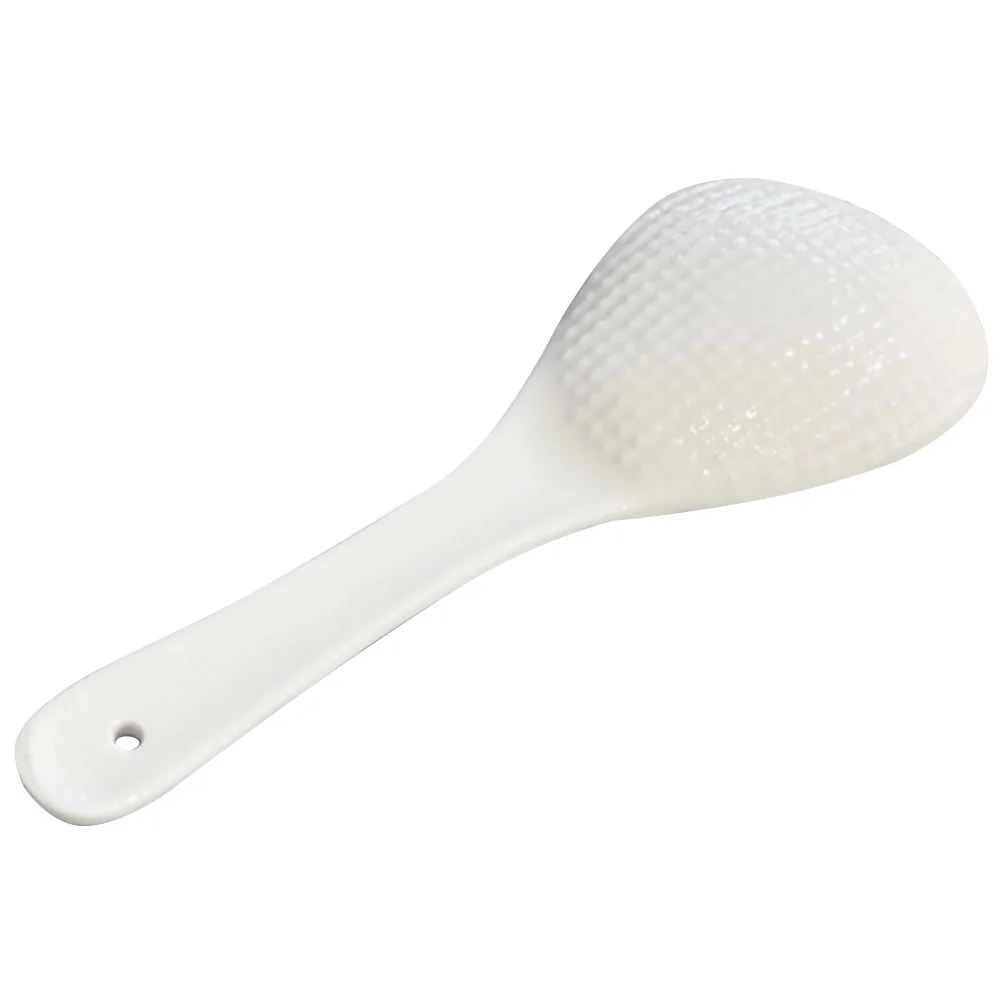 

Ceramic Non-Stick Rice Spatula Meal Spoon Serving Spoon Household Kitchen Tool