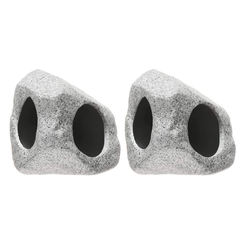 

2X Cave Aquarium Decoration Breeding Shelter Rock Stone Fish Tank Decoration