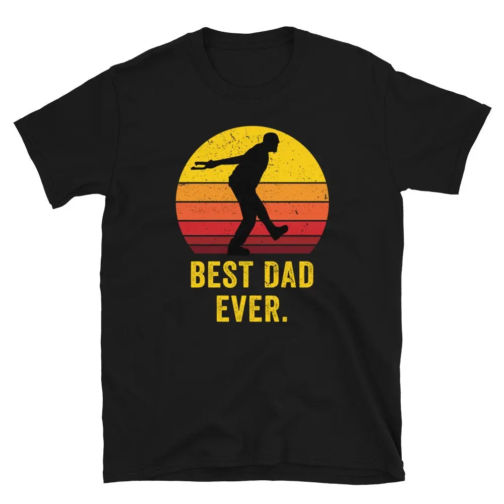 Футболка с подковой для папы подкова бросающая подкову игровая идея любитель