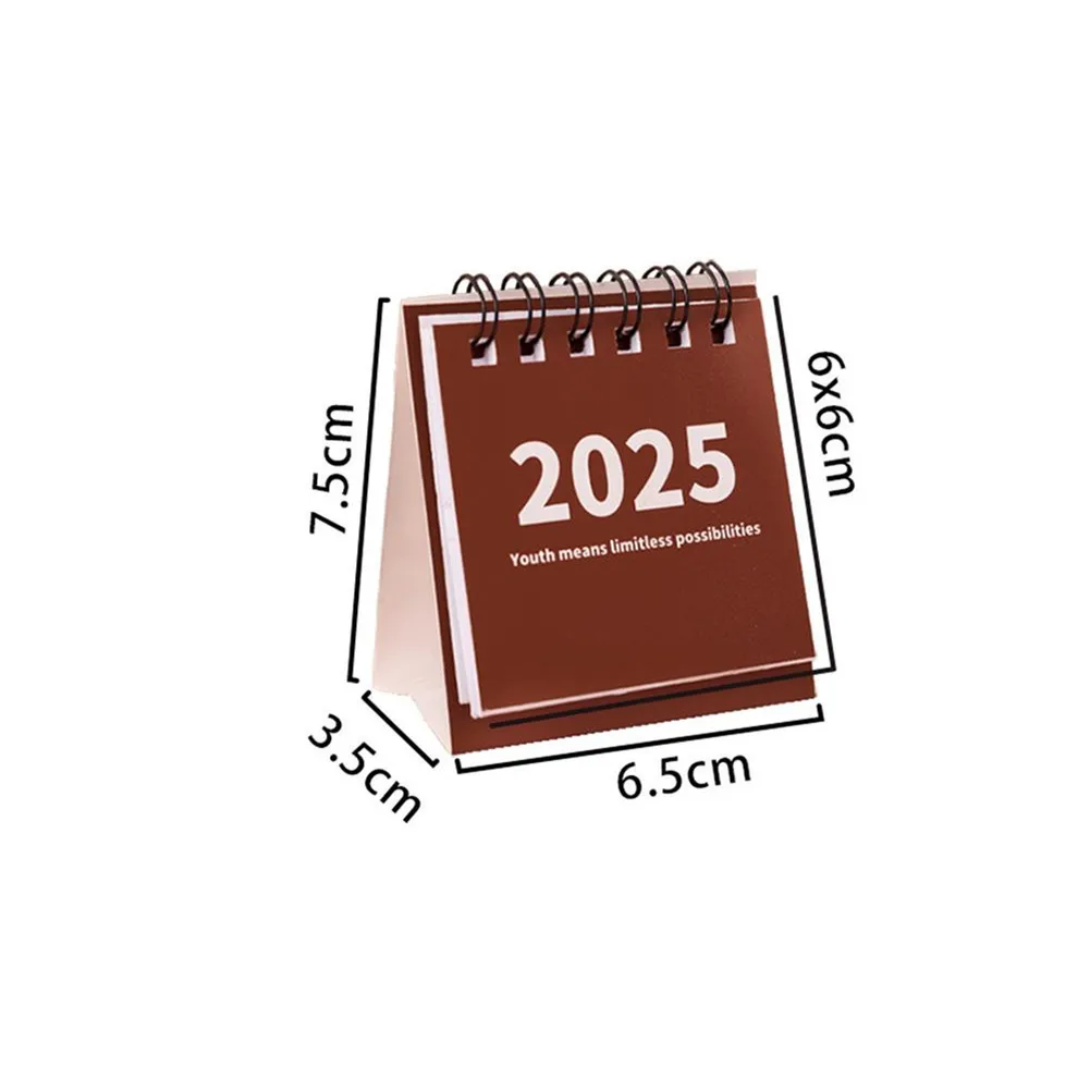 Календарь для маленького стола 1 шт 2024-2025 август 2024-декабрь 2025 креативный