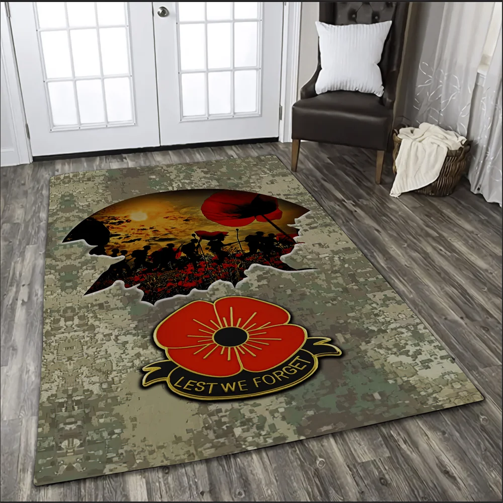 

Фланелевые ковры CLOOCL Anzac для спальни, 3D печать, для гостиной, кухни, мягкий ковер для спальни, домашний декор, Прямая поставка
