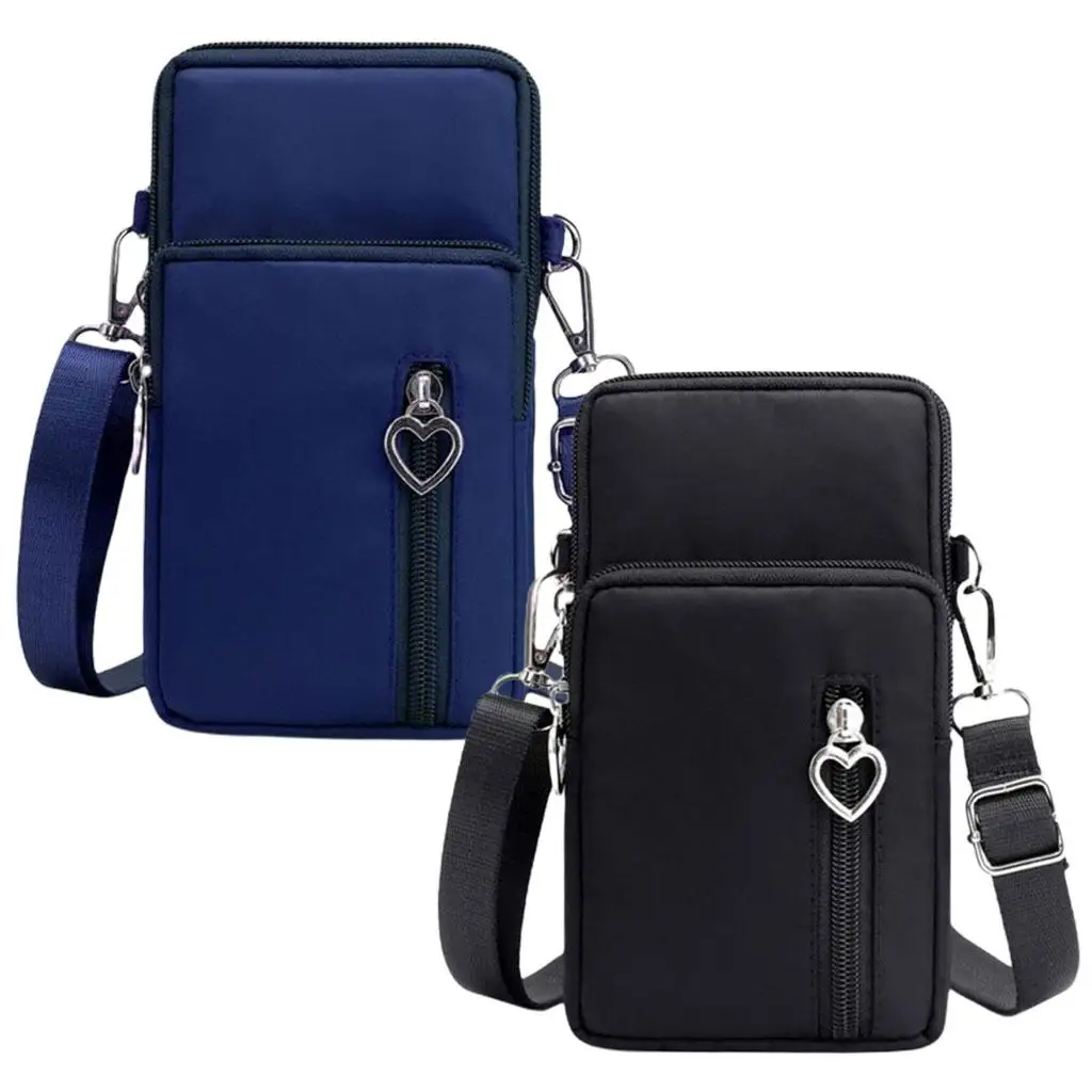 

Fashion Womens Mobile Cell Phone Case Wallet Cross-Body Multi Compartment