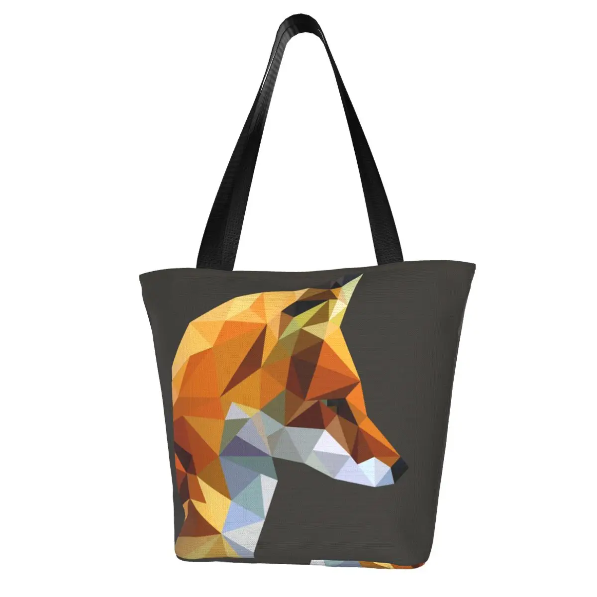 

Сумка для покупок LP Fox, дорожные тканевые сумки с животными, школьные смешные сумки оптом