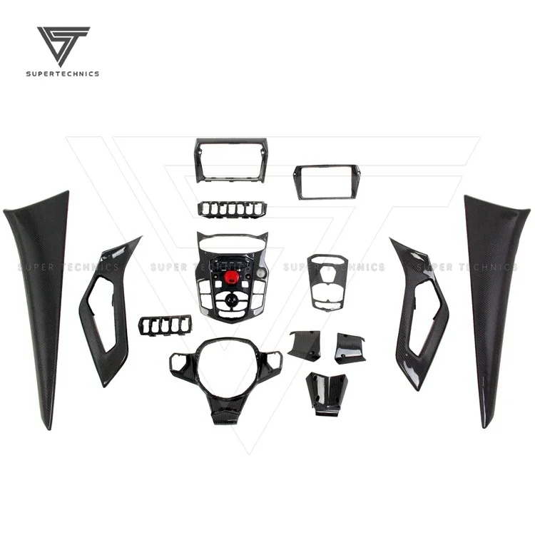 Внутренние отделения из углеродного волокна (14 шт.)