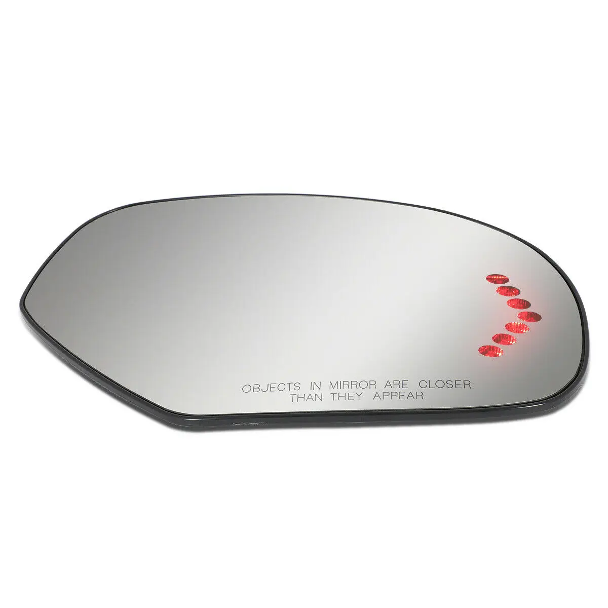 

Right Side View Mirror Glass w/LED Signal+Heater For Cadillac Chevy GMC