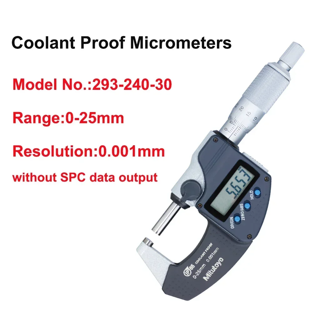 

Mitutoyo цифровой микрометр 293-240-30 0-25 мм