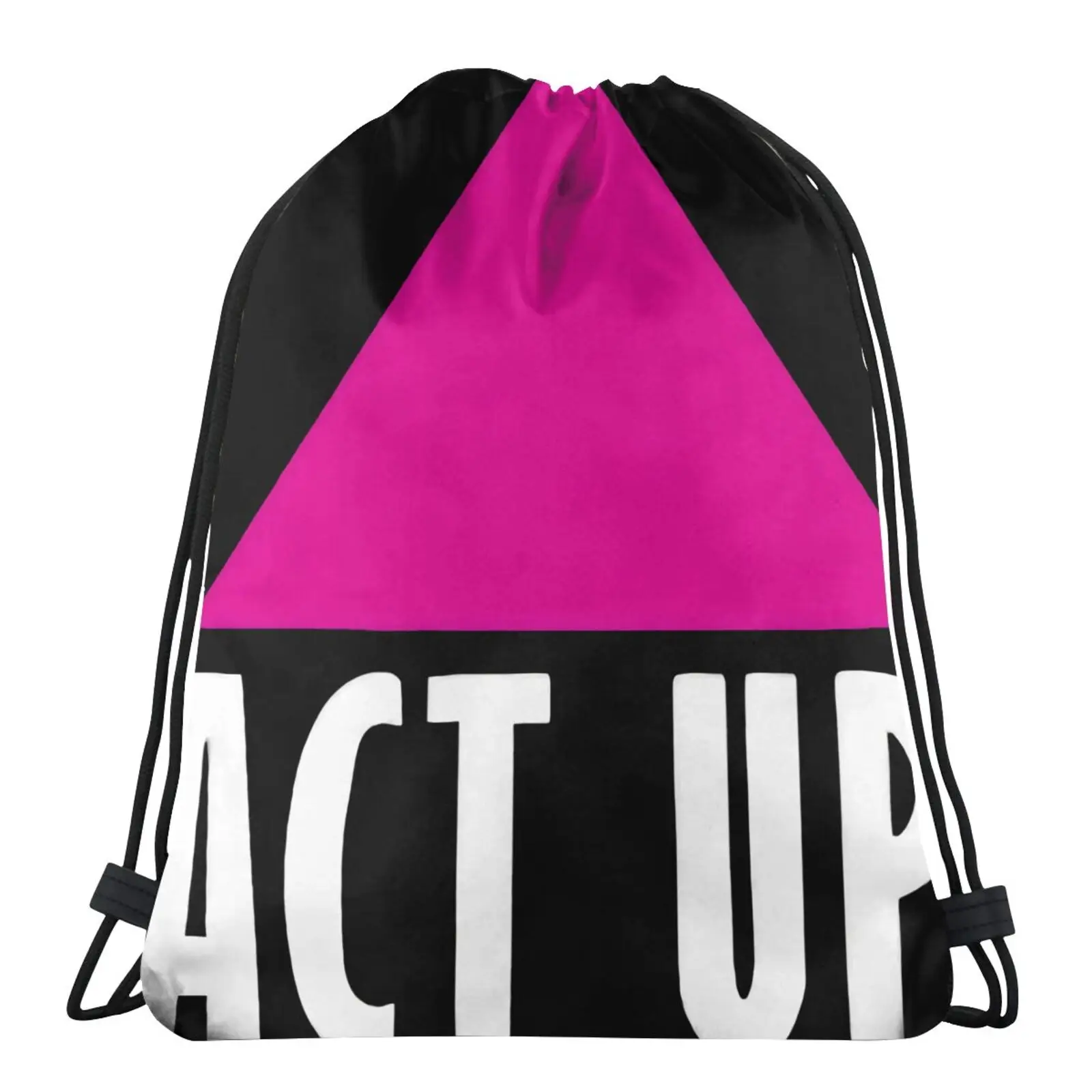 

Act Up Silence Death Aids For Bag Children's Fabric Bag String Bag Backpack Bag Children Bag Bag Woman Children Bag Screen Bag