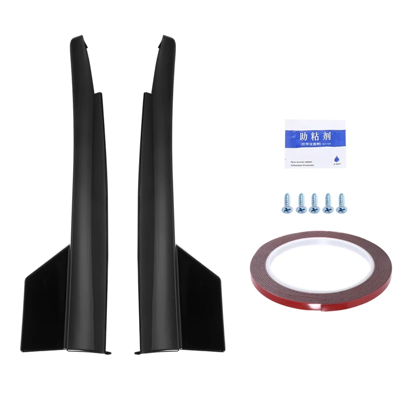 

Rear Bumper Splitter Spoiler Aprons Flaps For Mercedes-Benz CLA-Class C117 CLA180 200 CLA45 AMG 2013-2019