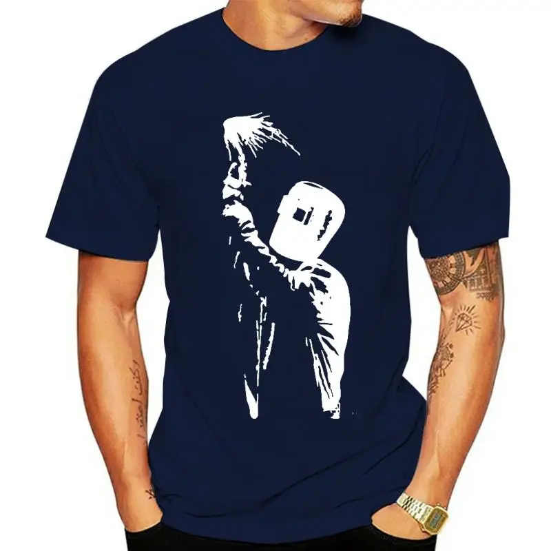 

Забавная хлопковая футболка в стиле унисекс с круглым вырезом