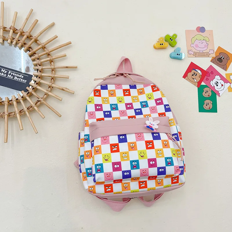 Baby Backpack Cute Cartoon Rainbow bag Large Capacity Waterproof Backpack Children Outdoor Travel Bag for Kids New Hot Sale