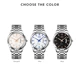 reloj hombre Mens Fashion Business Watches Men Sports Stainless Steel Quartz Watch Man Calendar Date Clock relogio masculino Other Image