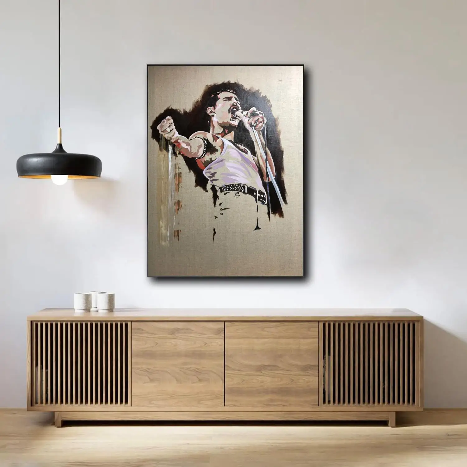 

Художественный плакат Freddie Mercury на холсте