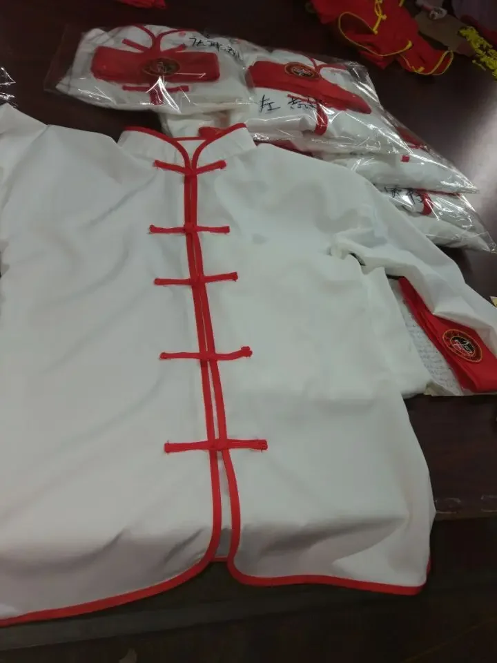 Traditional Chinese Clothing Men Women Kid Tang Suit Performance Tai Chi Outfit Boy Set Stage Costume Girl Wushu Kung Fu Uniform