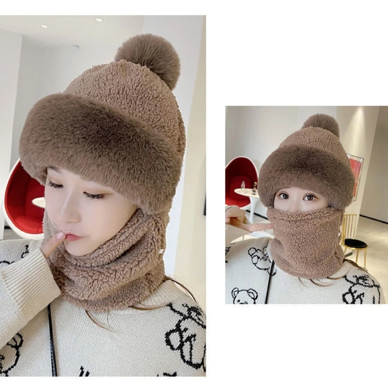 

Шапка с капюшоном, шарф, зимняя шапка, шарф, зимняя Балаклава, флисовый капюшон, лыжная маска, капюшон, Лыжная Балаклава, плюшевая шапка-Охотн...