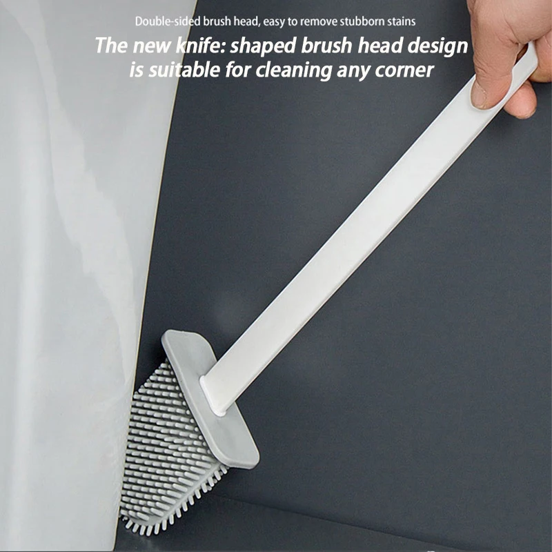 С держателем для унитаза силиконовая щетка аксессуары ванной комнаты Настенные