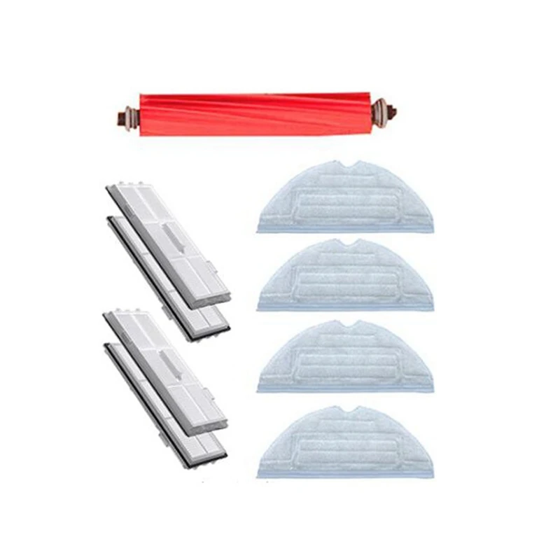 

9Pack Hepa Filter Mopping Cloths Side Brush For Xiaomi Roborock S7 T7S T7plus Robot Vacuum Cleaner Parts