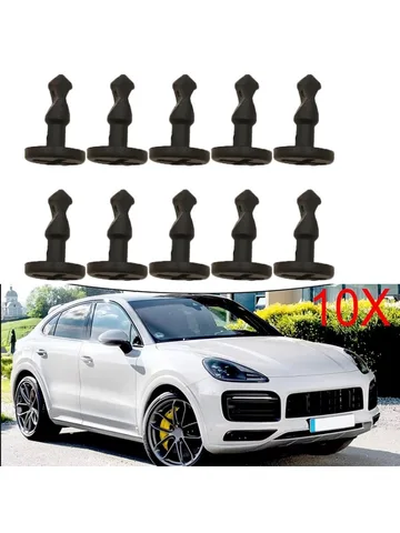 10 шт., винтовые зажимы для крышки отсека двигателя для Porsche Cayenne 2003-2010 955 572 710 00 95557271000   955-572-710-00