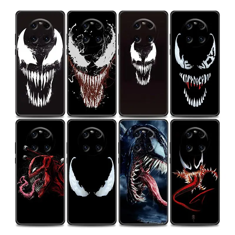 

Marvel Phone Case for Huawei Y6 Y7 Y9 2019 Y6p Y8s Y9a Y7a Mate 10 20 40 Pro Lite RS TPU Case Cover Anime Marvel Venom Spiderman