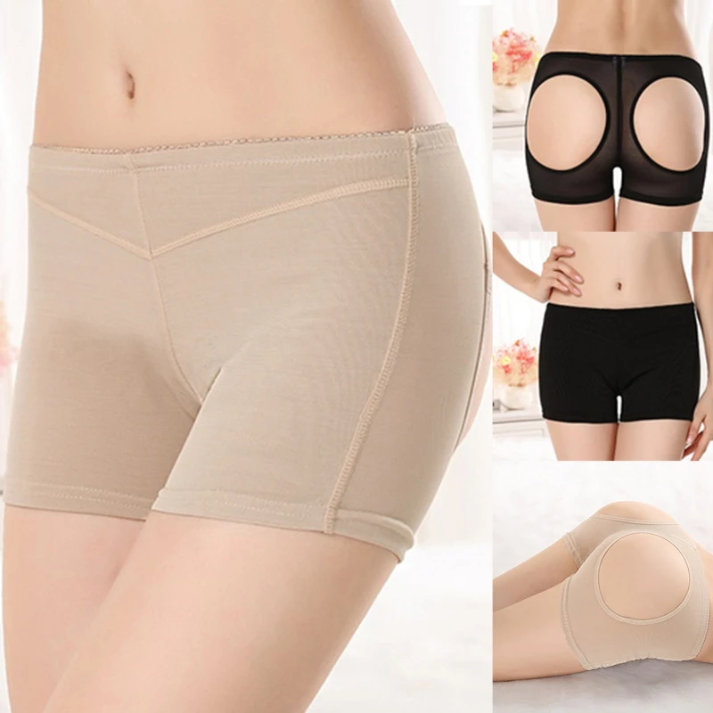 

Seamless Women Body Shaper Butt Lifter Trainer Lift Butt Hip Enhancer Panties Hollow Out Unpadded Summer Female Shapewear