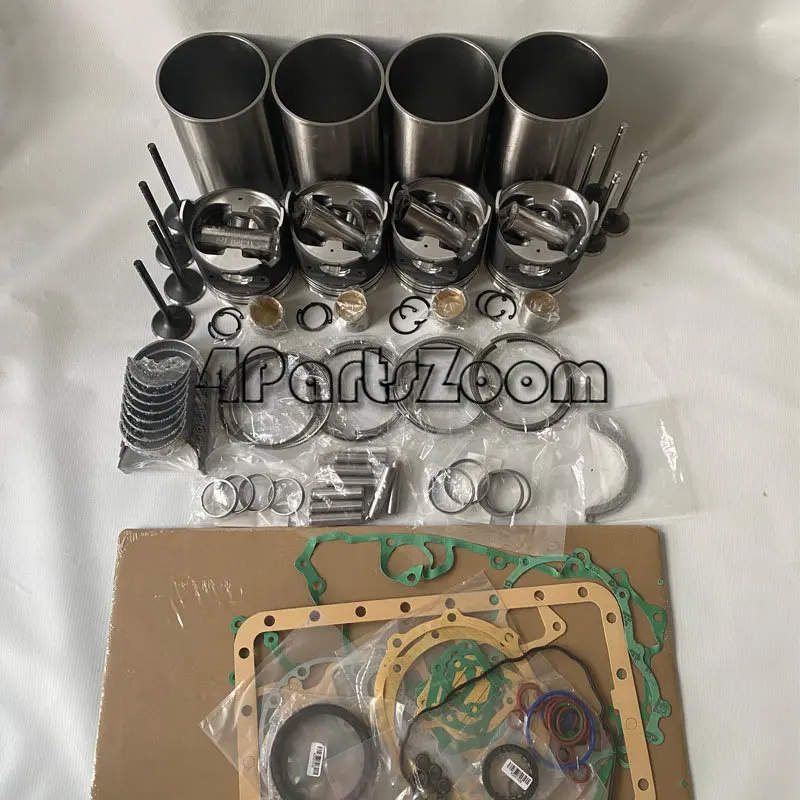 

4JB1 Engine Rebuilding Kit With Cylinder Gasket Set Piston Rings Liner Bearings For Isuzu 4JB1 Diesel Engine Spare Parts