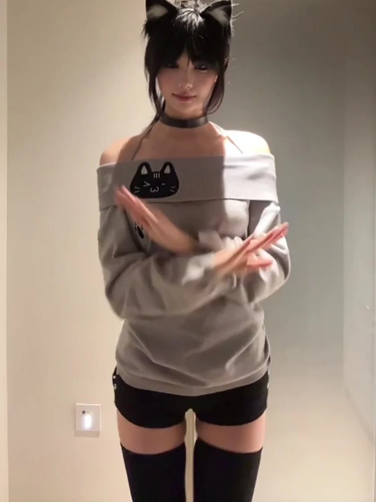 Pure Desire трикотажная нижняя рубашка с открытыми плечами и длинными рукавами