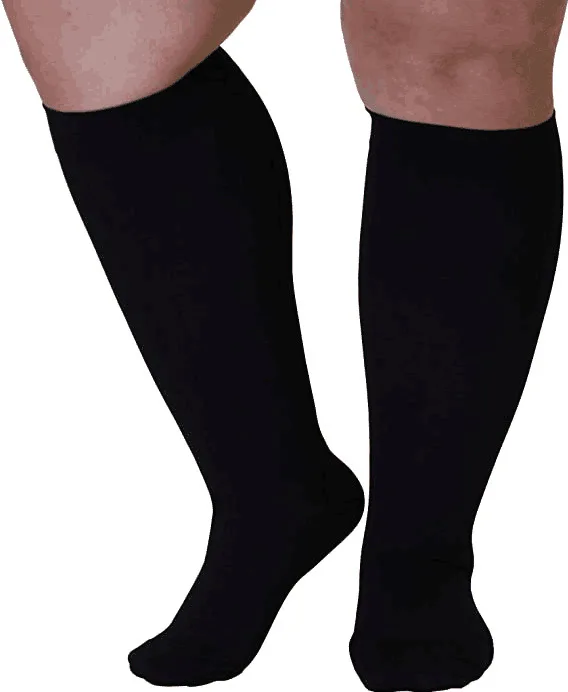 Men And Women Plus Size Vein Secondary Elastic Fitness Sports Socks Varicose Segmentation Pressure 20-30mmhg Compression Socks