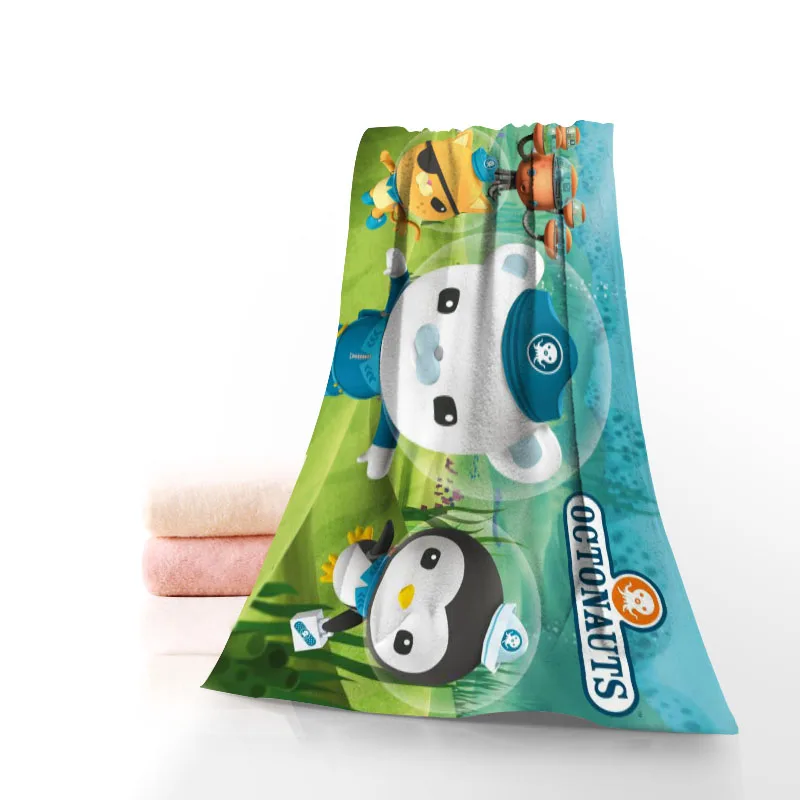 

Octonauts Towel Printed Cotton Face/Bath Towels Microfiber Fabric For Kids Men Women Shower Towels 70X140cm