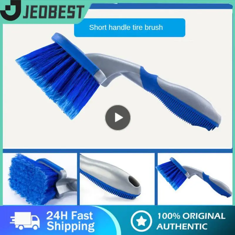 

1~8PCS Car Wheel Soft Brush Tire Cleaner Washing Tools Blue for Auto Detailing Motorcycle Cleaning Tools