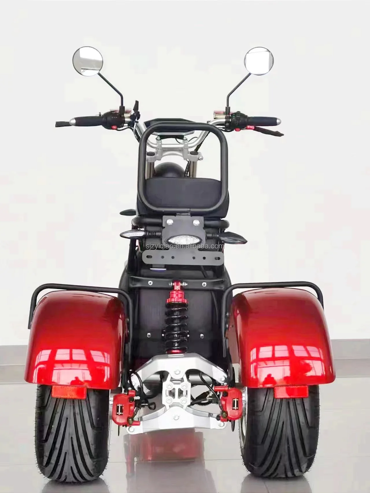 Высококачественный двухмоторный электрический скутер 4000 Вт EEC Citycoco 60 в 40 А · ч с