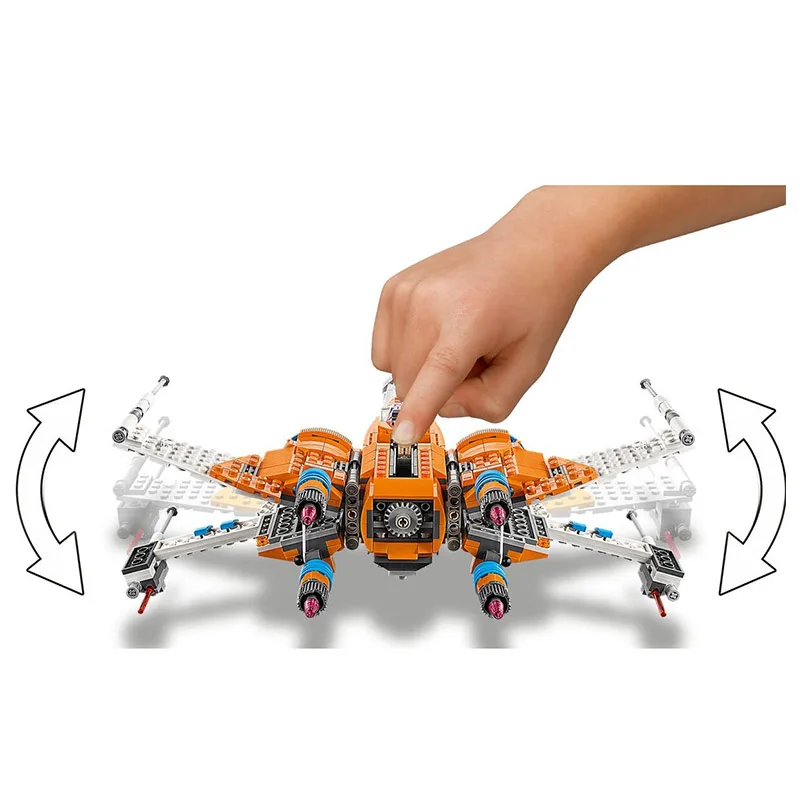 Новинка 2020 строительные блоки Poe Dameron X Wing Tie Fighter игрушки для детей | Игрушки и