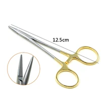 medical stainless steel tiangong gold handle needle holder needle holder double eyelid surgery tool needle holder 12 5cm
