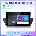 Автомагнитола 2DIN, Android, мультимедийный плеер с экраном, Carplay, Автомобильный GPS, bluetooth для BMW E84 X1 2009 2010 20112012