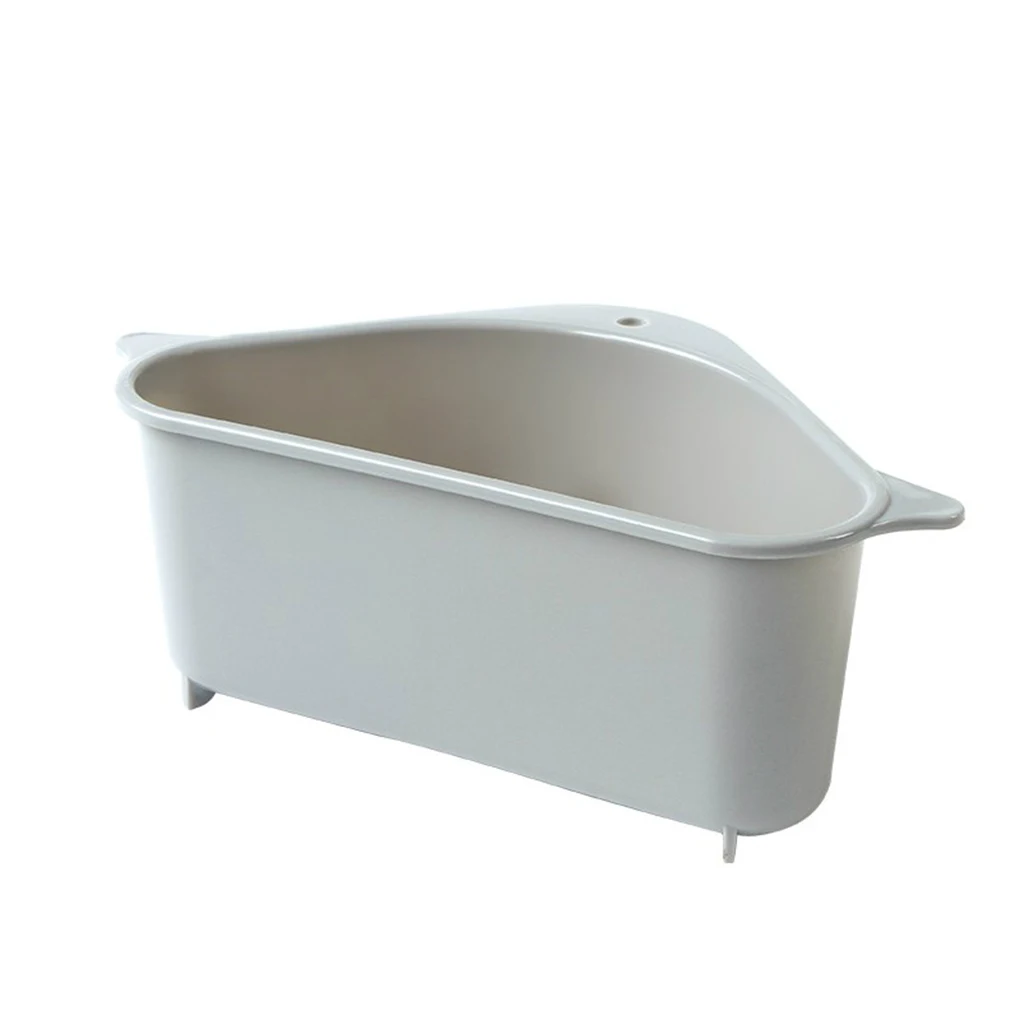 

Multifunctional Corner Sink Drain Rack Shelf Suction Cup Sink Drain Basket Bowl Sponge Holder Kitchen Bathroom Storage