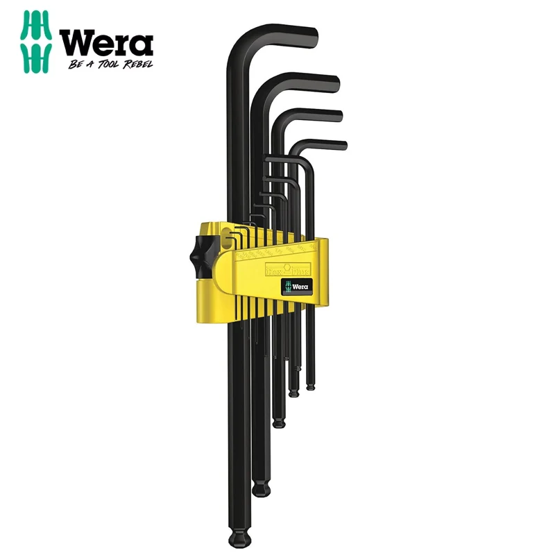 

WERA 05021728001 950/13 Hex-Plus Imperial 1 набор L-образных ключей Imperial Коррозионная стойкость BlackLaser 13 шт.