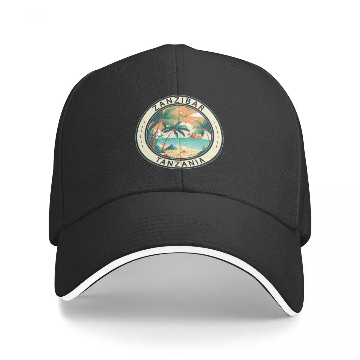 

New Zanzibar Tanzania Hut Badge Baseball Cap Fashion Beach Golf Hat Hat For Women 2023 Men's