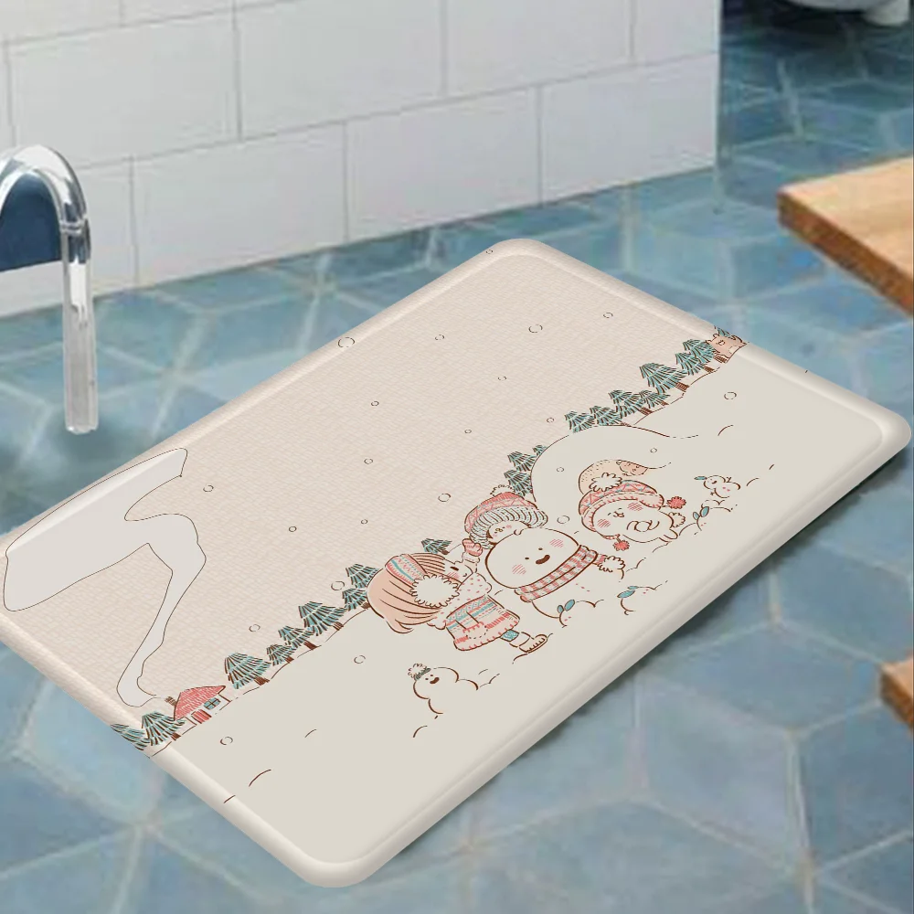 Kawaii K-Kanaheis Door Mat Washable Non-Slip Living Room Sofa Chairs Area Kitchen Bedside Rugs