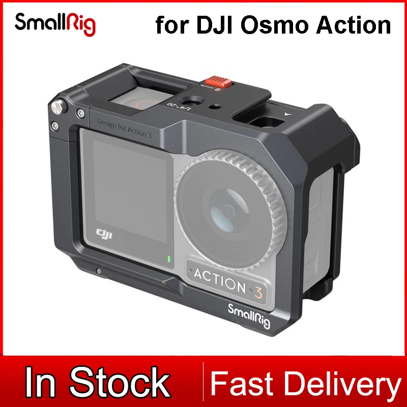 

SmallRig Full Frame Camera Cage Protective Housing Accessories for DJI Osmo Action 3 4119