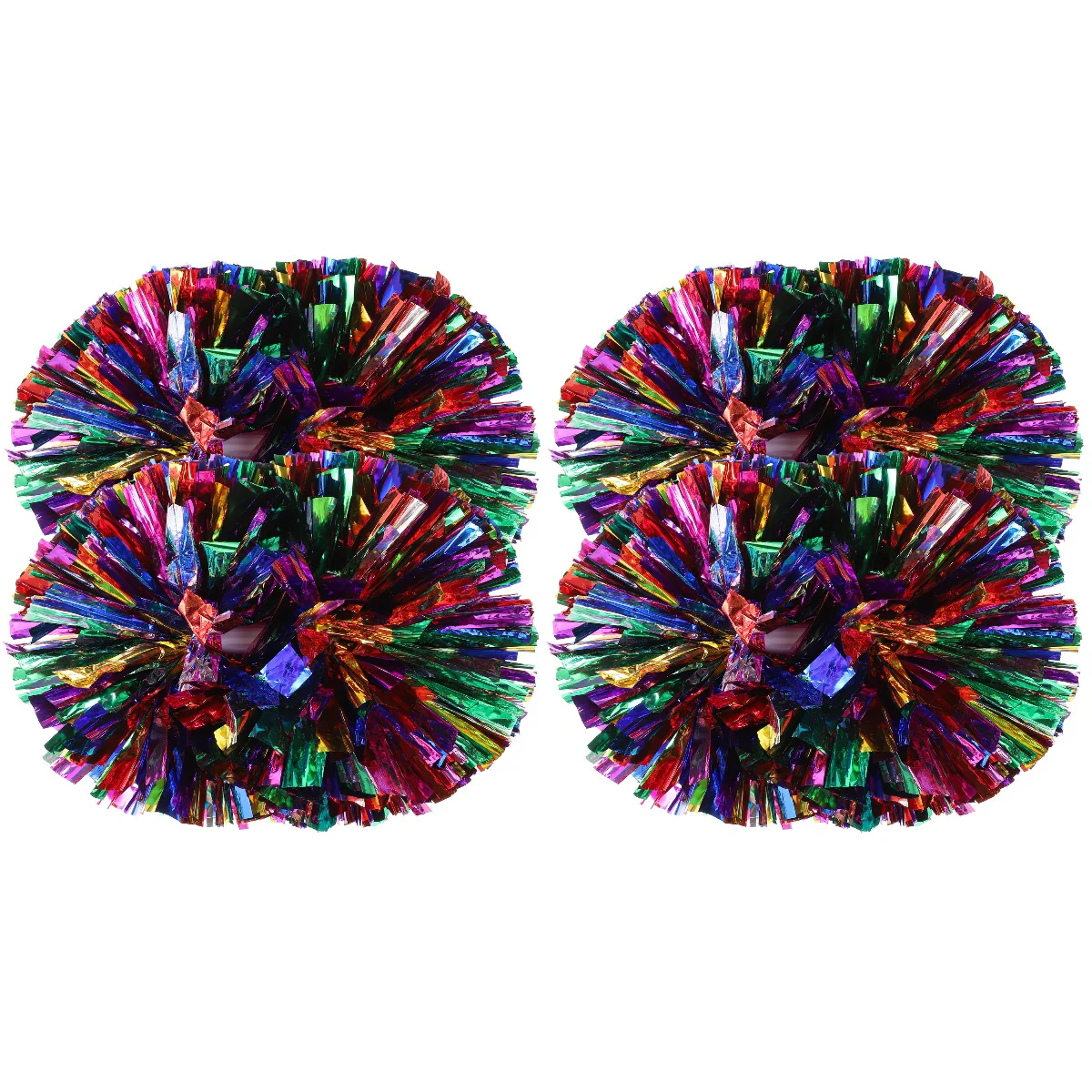 

4 pcs Sports Dance Cheer Pompoms Youth Cheerleading Pom Poms Pom Poms For Sports for Sports Team Dance