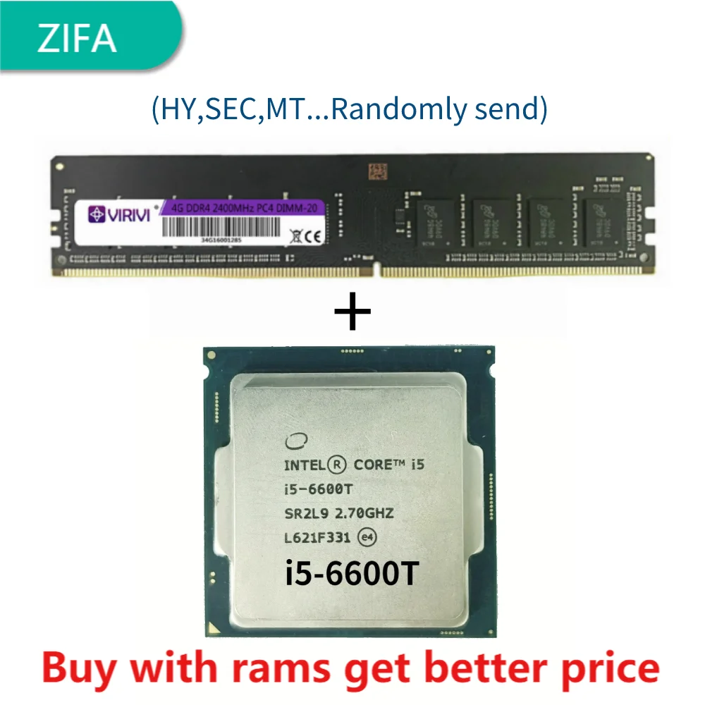 Четырехъядерный процессор DDR4 4G 2400 МГц с флуоресцентной частотой - Цена: 8004.47