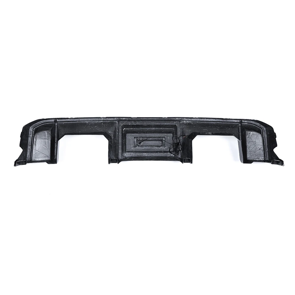 Для BMW M3 M4 2021-2024 G80 G82 Натуральное сухое углеродное волокно Новый задний диффузор в
