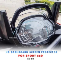 motorcycle scratch cluster screen dashboard protection instrument film for tiger sport 660 2022 sport660