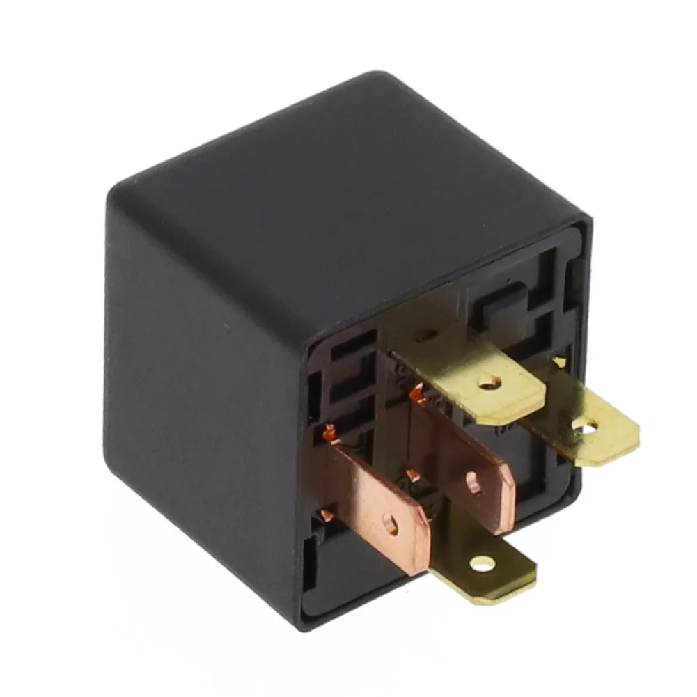 

12V DC 1pc 40A Relay For Ford Plastic & Metal Black Brand New FOAB-14B192-AA High Quality Parts FOAB-14B192-AA