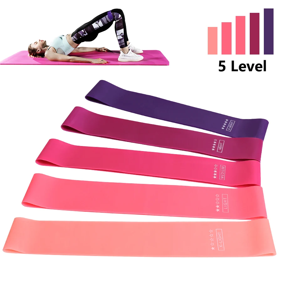 

Resistance Bands Fitness Gum Set Exercise Sports Elastic Band For Fitness Pilates Strength Training Rubber Loop Expander