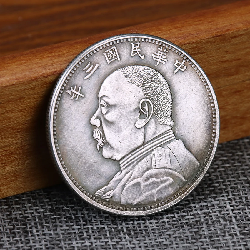 1 шт. Декор для дома подарок поделка знак Винтажный серебряный доллар монеты