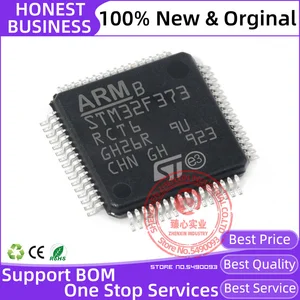100% Original STM32F373 Series STM32F373RCT6 STM32F373RBT6 LQFP-64 32-Bit MCU Microcontrollers ARM Cortex M4 72MHz 256kB