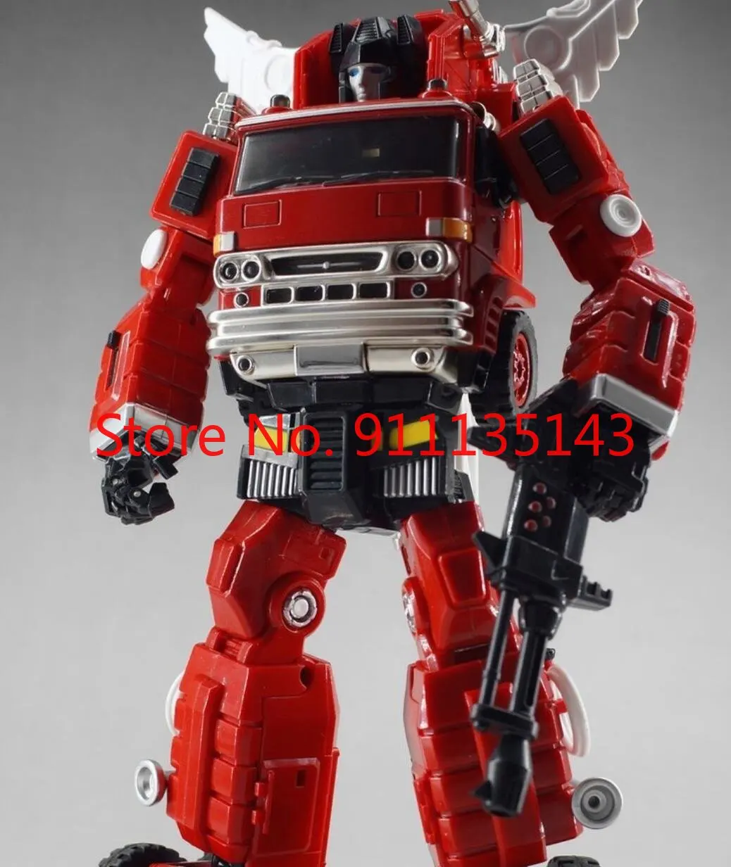 

Ocular Max MMC PS-03 BackDraft OX Inferno Fire Truck 3rd Party Transformation Toys Anime Action Figure Toy Deformed Model Robot