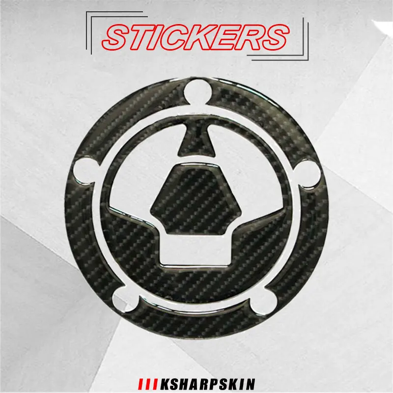 

Motorcycle accessories 3D carbon fiber fuel tank cover waterproof decorative protective stickers suitable for KAWASAKI ALL
