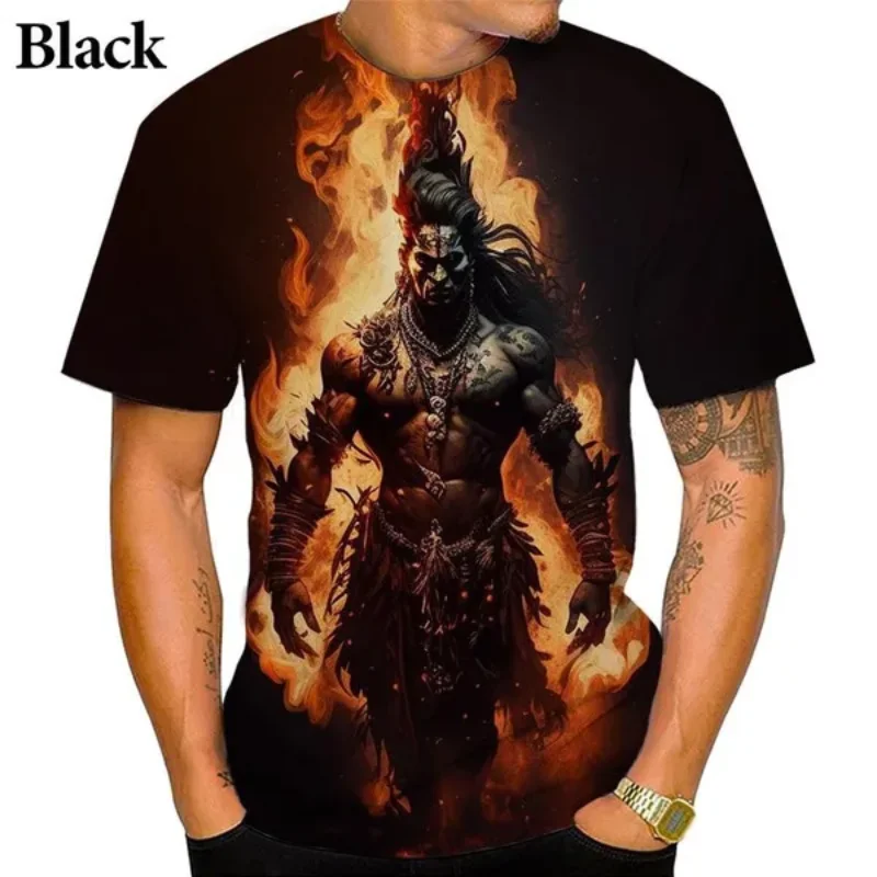 Рисунок 2 - Футболка унисекс с 3D-принтом «индуийский Бог Шива»